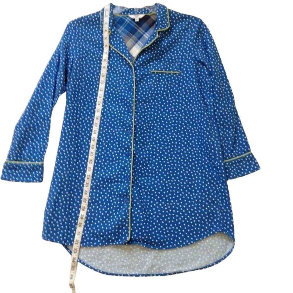 Van Winkle & Co. Flannel Night Shirt Size Large